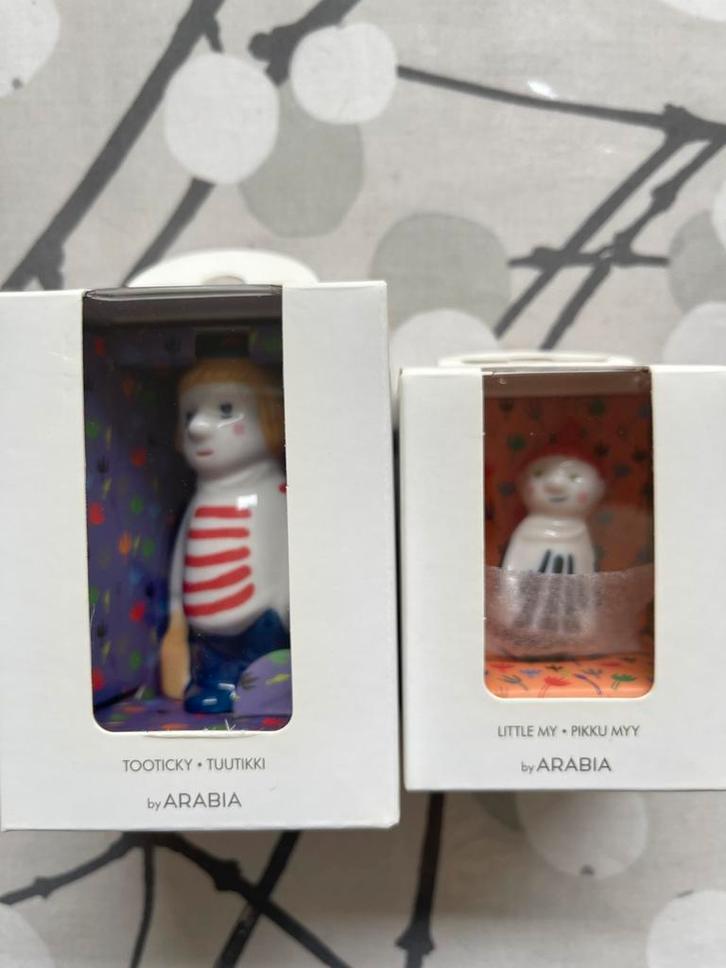 ARABIA Moomin Figurine Series – Set van 2, Verzamelen, Poppetjes en Figuurtjes, Nieuw, Ophalen of Verzenden