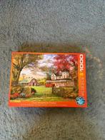 2 verschillende eurographics puzzels 1000 stukjes, Ophalen of Verzenden, 500 t/m 1500 stukjes, Zo goed als nieuw, Legpuzzel