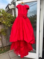 Vintage Pronovias rode zijden bruidsjurk 1993, Kleding | Dames, Trouwjurk, Verzenden, Pronovias, Gedragen