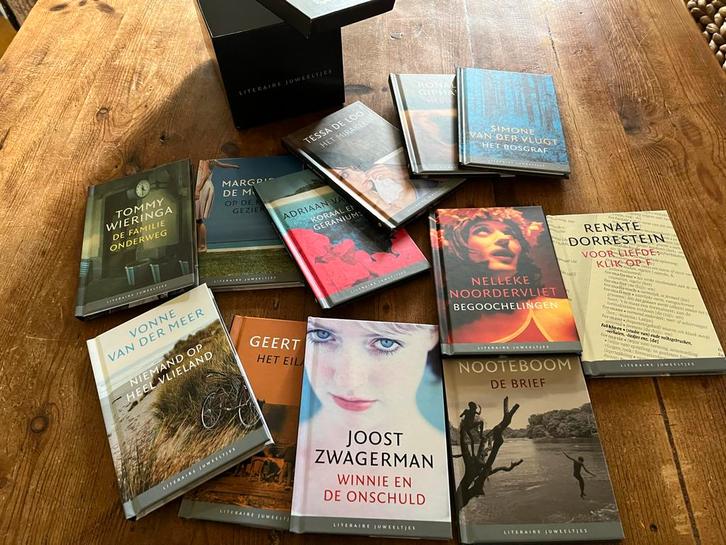 Literaire Juweeltjes Box - 12 Stuks, Boeken, Romans, Zo goed als nieuw, Nederland, Ophalen of Verzenden