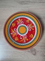 Spaans Aardewerk Bord - Handbeschilderd - Ø 26cm, Antiek en Kunst, Antiek | Keramiek en Aardewerk, Ophalen of Verzenden