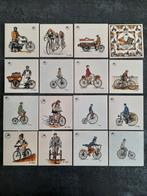Oude Gazelle Fiets Tegeltjes Verzameling, Antiek en Kunst, Ophalen of Verzenden