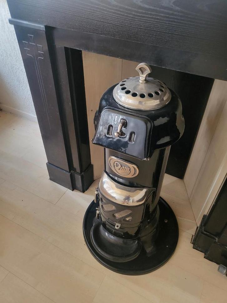 Vintage Potkachel in zeeeeeeer goede staat, Huis en Inrichting, Kachels, Gebruikt, Vrijstaand, Potkachel, Hout, Ophalen