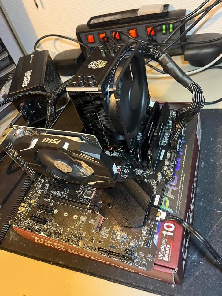 Upgrade / Moederbord set, I9-10900k, MSI Z490, 32GB RAM, Computers en Software, Moederborden, Zo goed als nieuw, Intel, DDR4, Ophalen of Verzenden