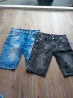 Jeans broek kort, Ophalen of Verzenden, Zo goed als nieuw, Blauw, W32 (confectie 46) of kleiner