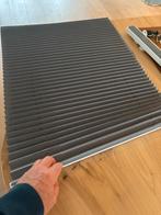 2x Plissé Gordijn Zuignap - Donkergrijs - 55x105cm, 100 tot 150 cm, Zo goed als nieuw, Grijs, 50 tot 100 cm