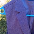 Gilet vest maat 52 trachten flanel Oktoberfest blauw, Ophalen of Verzenden, Zo goed als nieuw, Maat 52/54 (L)