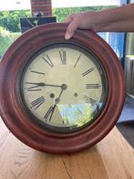 Schoolklok te koop, Antiek en Kunst, Antiek | Klokken, Ophalen of Verzenden