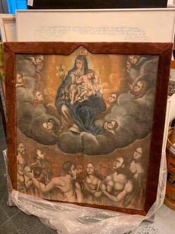 Religieus schilderij uit portugal / Spanje beschikbaar voor biedingen