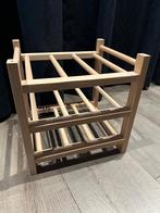 IKEA HUTTEN Wijnrek, Ophalen, 5 tot 15 flessen, Zo goed als nieuw, Minder dan 50 cm