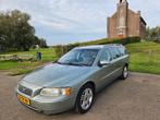 Volvo V70 Classic 2.4 170PK AUT 2007 Groen - Family line., Auto's, 1800 kg, Leder en Stof, 1498 kg, Stationwagon
