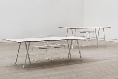 HAY Loop Stand HOGE TAFEL – 250 cm – Perfecte zit/sta werkta, Huis en Inrichting, Tafels | Eettafels, Zo goed als nieuw, 50 tot 100 cm