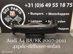 Audi A4 B8 Sedan achterbumper diffuser 2007-2011 origineel, Gebruikt, Ophalen of Verzenden, Bumper, Achter