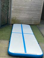 Airtrack 4 meter , gymmat, Sport en Fitness, Turnen, Ophalen, Gebruikt, Blauw, Overige typen