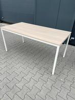 Mooie lichte bureau tafel wit, Ophalen of Verzenden, Gebruikt