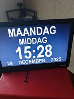 BBrain Klok - Digitale Kalenderklok, Ophalen of Verzenden, Zo goed als nieuw, Digitaal, Wekker of Tafelklok