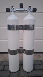 Dubbele Duikfles Set | D8,5L 230 bar, Watersport en Boten, Ophalen, Gebruikt, Duikfles