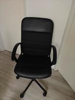 Zwarte Bureaustoel -ikea geen beschadigingen, Huis en Inrichting, Bureaustoelen, Ophalen, Zwart, Bureaustoel