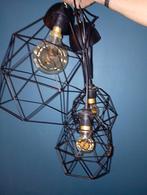 3 Ikea brunsta Moderne hanglamp met geometrisch design, Gebruikt, Ophalen of Verzenden, Metaal, Modern