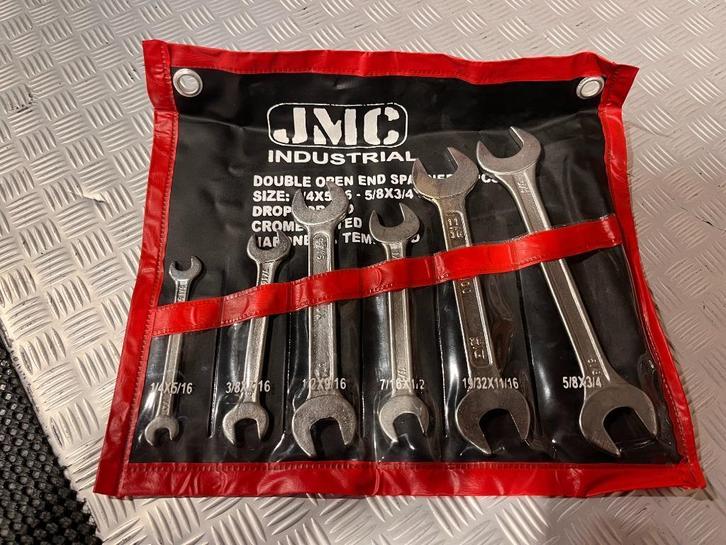 Sleutelset engelse maten 6dlg, Doe-het-zelf en Verbouw, Gereedschap | Handgereedschap, Nieuw, Ophalen