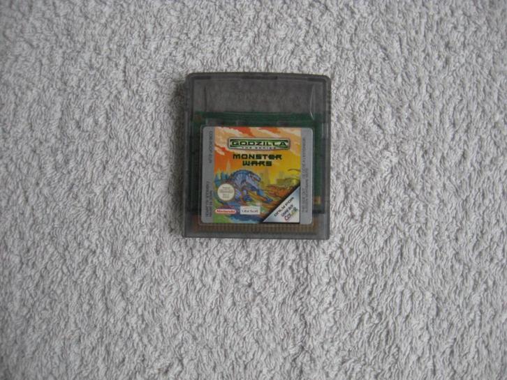 Godzilla Monster Wars - Game Boy Color (EUR) cartridge, Spelcomputers en Games, Games | Nintendo Game Boy, Gebruikt, Sport, 1 speler