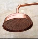 Douchekop geborsteld koper rond 20 cm, Ophalen of Verzenden, Nieuw