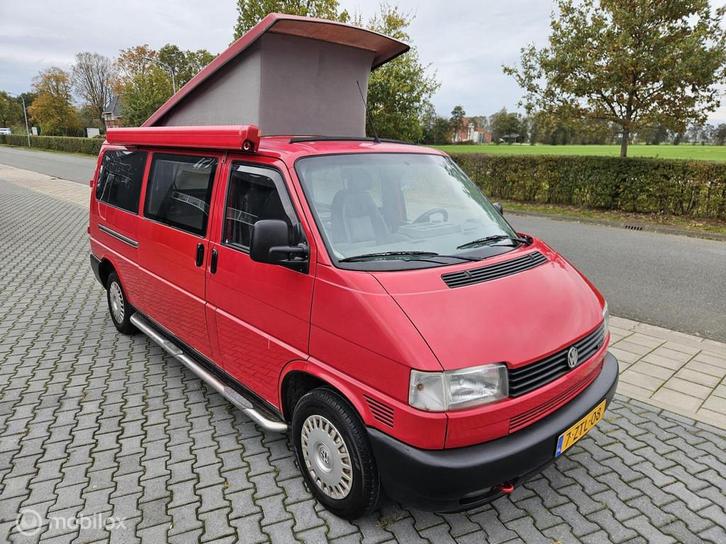 Volkswagen Transporter Buscamper TDI 102PK ☆Cruise, hefdak, Caravans en Kamperen, Campers, Bedrijf, Buscamper of Camperbus, Volkswagen