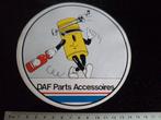2x sticker daf parts accessoires logo, Verzenden, Zo goed als nieuw, Auto of Motor