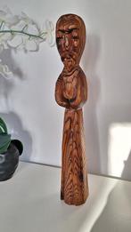 houten heiligenbeeld 48 cm hoog, Antiek en Kunst, Curiosa en Brocante, Ophalen of Verzenden