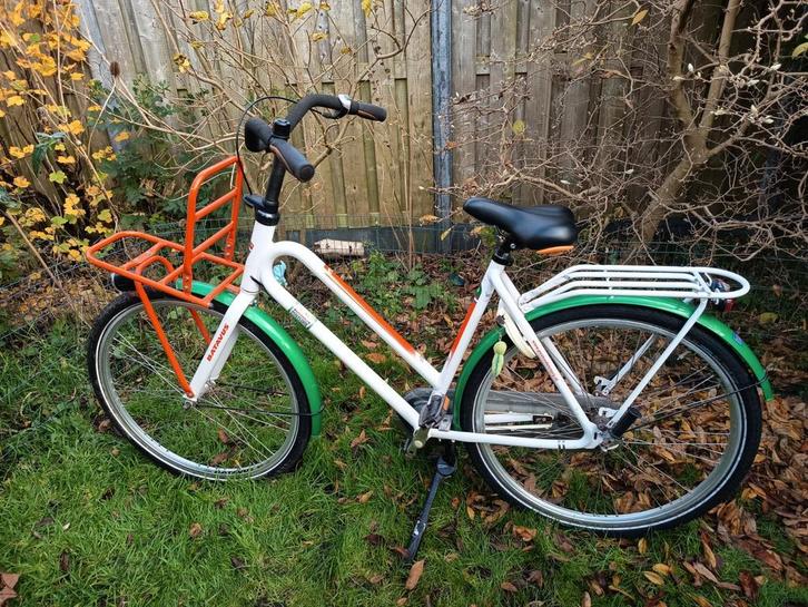 Batavus Transportfiets, Fietsen en Brommers, Fietsen | Dames | Damesfietsen, Gebruikt, Batavus, Versnellingen, 53 tot 56 cm, Ophalen of Verzenden