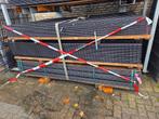 66 Dubbelstaafmatten 163cm. hoog, Tuin en Terras, Ophalen, Nieuw, IJzer, Dubbelstaafmat hekwerk