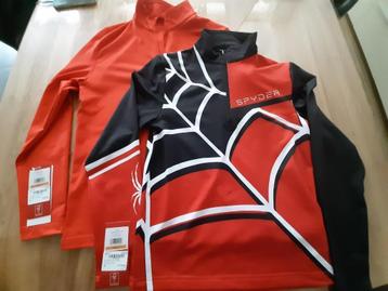 spyder ski pully S rood / zwart 2 stuks skipully skipullies beschikbaar voor biedingen