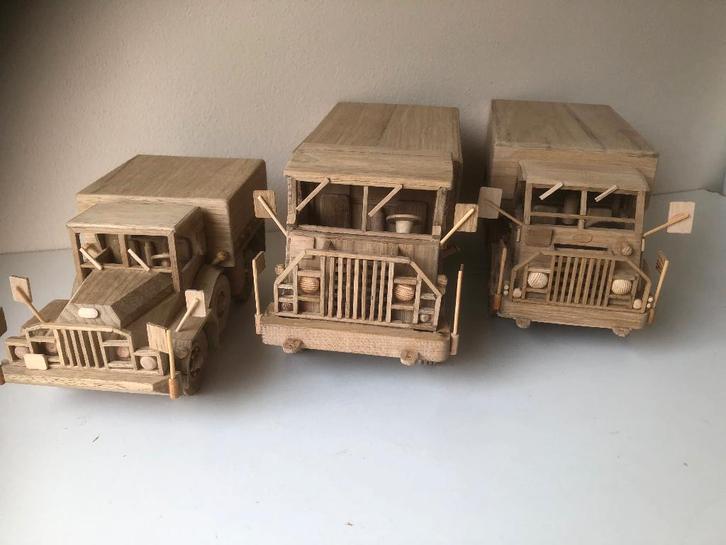 DAF legervoertuigen YA 126, YA 314/324, YA 328 schaal 1:25, Verzamelen, Militaria | Algemeen, Landmacht, Miniatuur of Beeldje