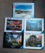 5 Ravensburger Puzzels - 1000 Stukjes, Ophalen of Verzenden, 500 t/m 1500 stukjes, Zo goed als nieuw, Legpuzzel