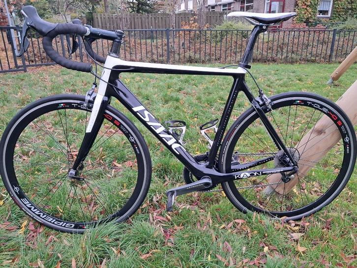 ISAAC Kaon 57 / vol Ultegra 2x11 / vol CARBON / no trek cube, Fietsen en Brommers, Fietsen | Racefietsen, Zo goed als nieuw, Heren