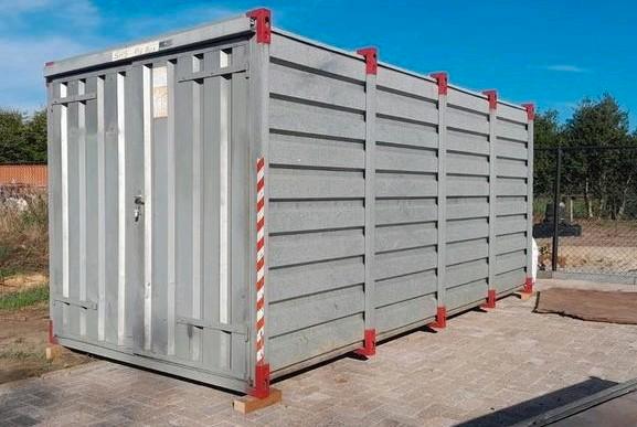 Opslagcontainer Kovobel 5x2m goede staat, Doe-het-zelf en Verbouw, Steigers, Zo goed als nieuw, Overige typen, 5 meter of hoger