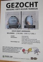 Boomerang - Gezocht M & M's in het grijs - p17-98 - nieuw, Verzamelen, Verzenden, 1980 tot heden, Ongelopen, Overige thema's