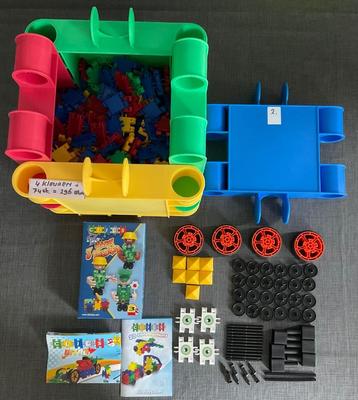 Clics Maxi Box met 300 stenen en Onderdelen + Nw Doosje beschikbaar voor biedingen