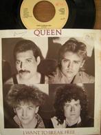Queen (I want To Break Free), Cd's en Dvd's, Vinyl Singles, Pop, Gebruikt, Ophalen of Verzenden, 7 inch