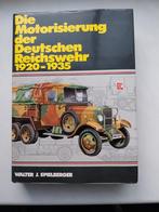 Wehrmacht Motorisierung: PKW, Halftracks, Panzer - Jaren '30, Ophalen of Verzenden, Gelezen, Walter J. Spielberger