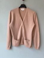 Eric Bompard 100% cashmere top en vest L (valt als S), Bruin, Verzenden, Ericbompard.com, Zo goed als nieuw