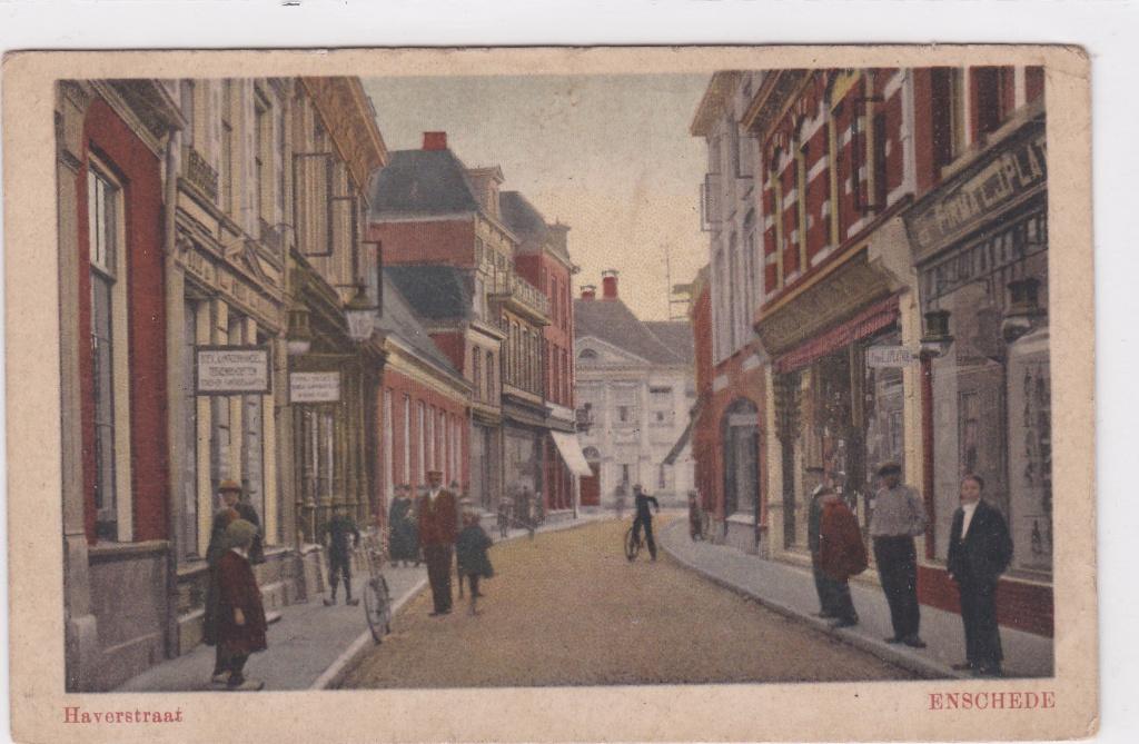 GA1112 Enschede Haverstraat Boekelo Losser Haaksbergen, Verzenden, Voor 1920, Ongelopen, Overijssel