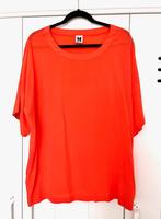 oranje! MISSONI 100% zijde designer top  One Size, Kleding | Dames, Blouses en Tunieken, Maat 42/44 (L), Oranje, Ophalen of Verzenden