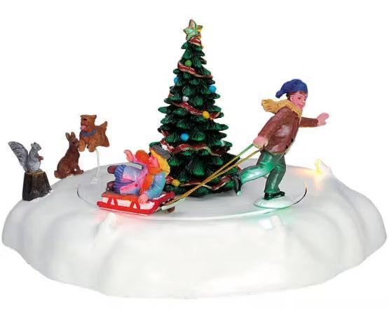 Lemax Racing Rover, Diversen, Kerst, Zo goed als nieuw, Verzenden