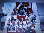 Unieke Legends 125 jaar AJAX jubileum Sport Fleecedeken, Verzenden, Nieuw, Ajax, Overige typen