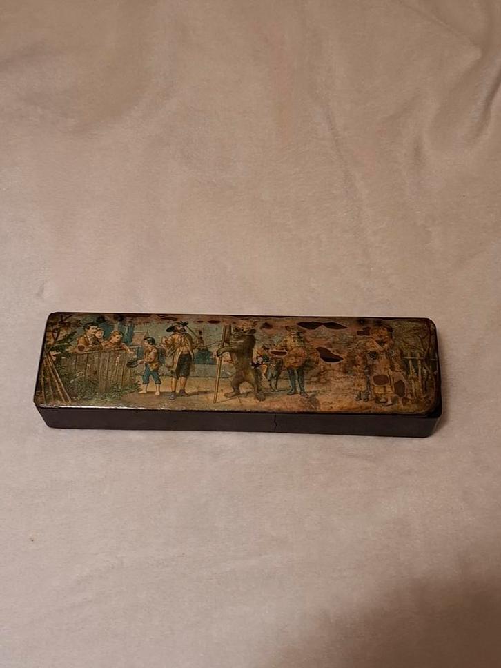 Antieke Frans pennendoosje, Antiek en Kunst, Antiek | Overige Antiek, Ophalen of Verzenden