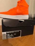 Nike Air Force 1 Hi LX LTHR Oranje - Maat 38.5, Nike, Nieuw, Oranje, Ophalen of Verzenden