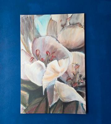 Bloemen schilderij beschikbaar voor biedingen