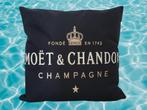 Luxe kussen van MOËT & CHANDON incl binnenkussen ‼️, Ophalen of Verzenden, Nieuw, Zwart, Vierkant