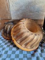 BROCANTE FRANSE BAKVORMEN TULBANDEN, Ophalen of Verzenden, Glas of Kopje